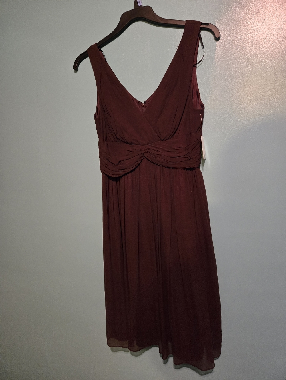 NWT Chocolate brown dress size 10